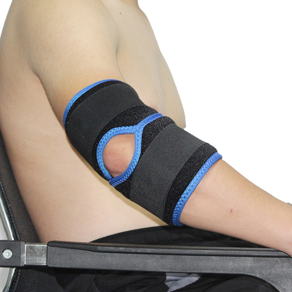 Picture of TENS elbow pain cuff - elbow electrode