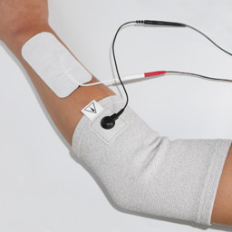 Show details for Elbow electrode * TENS EMS electrode elbow * textile electrode Picture of Elbow electrode * TENS EMS electrode elbow * textile electrode