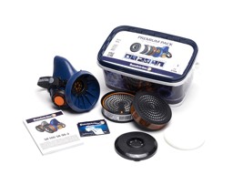 Zeige Details für Sundström Premium Atemschutz-Set mit Halbmaske SR 100 inkl. Partikelfiler + Gasfilter A1 Bild von Sundström Premium Atemschutz-Set mit Halbmaske SR 100 inkl. Partikelfiler + Gasfilter A1