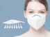 Picture of 80x surgical masks - face mask - respiratory protection disposable particle mask N95