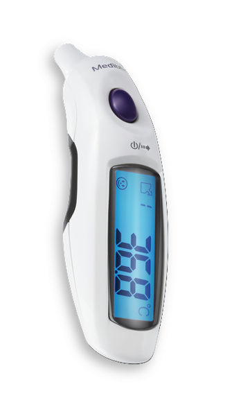 Picture of Mediblink  M300 in-ear infrared clinical thermometer - with large LCD display