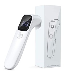 Show details for Infrared clinical thermometer - Contactless forehead thermometer with LCD display Picture of Infrared clinical thermometer - Contactless forehead thermometer with LCD display