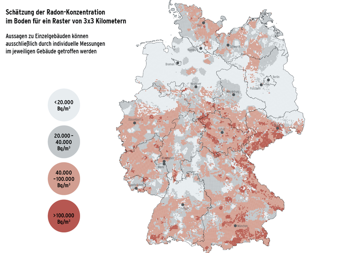 Radon in Innenräumen - Spiegel Bericht