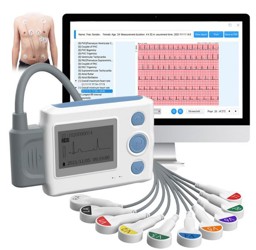 Zeige Details für EKG-Recorder 12 Kanal - Viatom TH12 inkl. Datenauswertung via KI-Algorithmus Bild von EKG-Recorder 12 Kanal - Viatom TH12 inkl. Datenauswertung via KI-Algorithmus