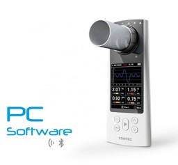 Zeige Details für Contec SP80B Spirometer mit Display und PC-Software Bild von Contec SP80B Spirometer mit Display und PC-Software
