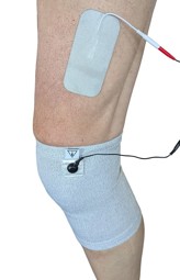 Knie-Elektrode TENS Schmerz Textil Knie-Elektrode TENS Schmerz Textil