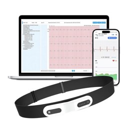 CheckMe ER1-LW 24 Stunden Langzeit-EKG Gerät mit AI-Analyse CheckMe ER1-LW 24 Stunden Langzeit-EKG Gerät mit AI-Analyse