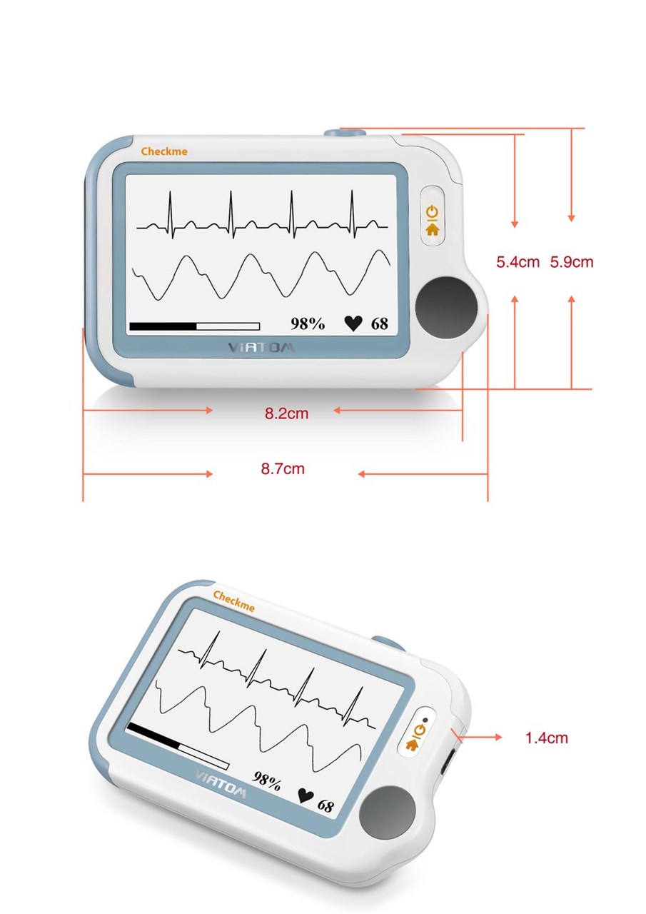 Checkme Pro Portable ECG & Blood Pressure Monitor