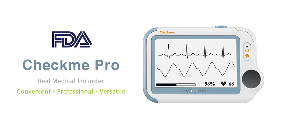 Checkme Pro Portable ECG & Blood Pressure Monitor