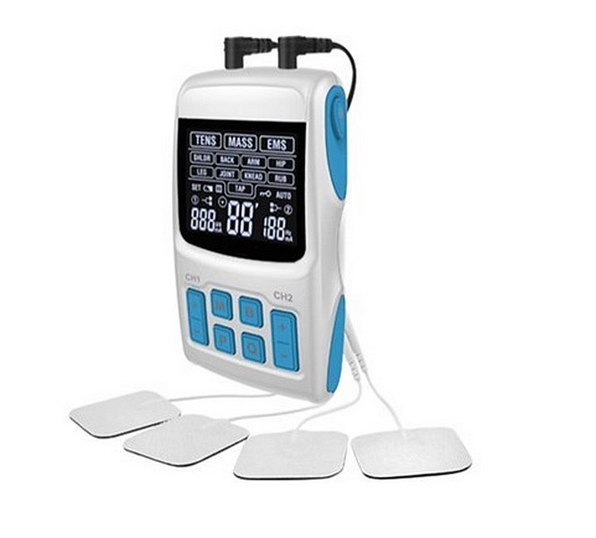 Massagegerät Puls Reizstromgerät mit 16 Muskelstimulator Massager TENS/EMS USB 
