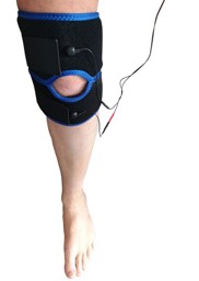 Picture of Knee electrode for TENS EMS device