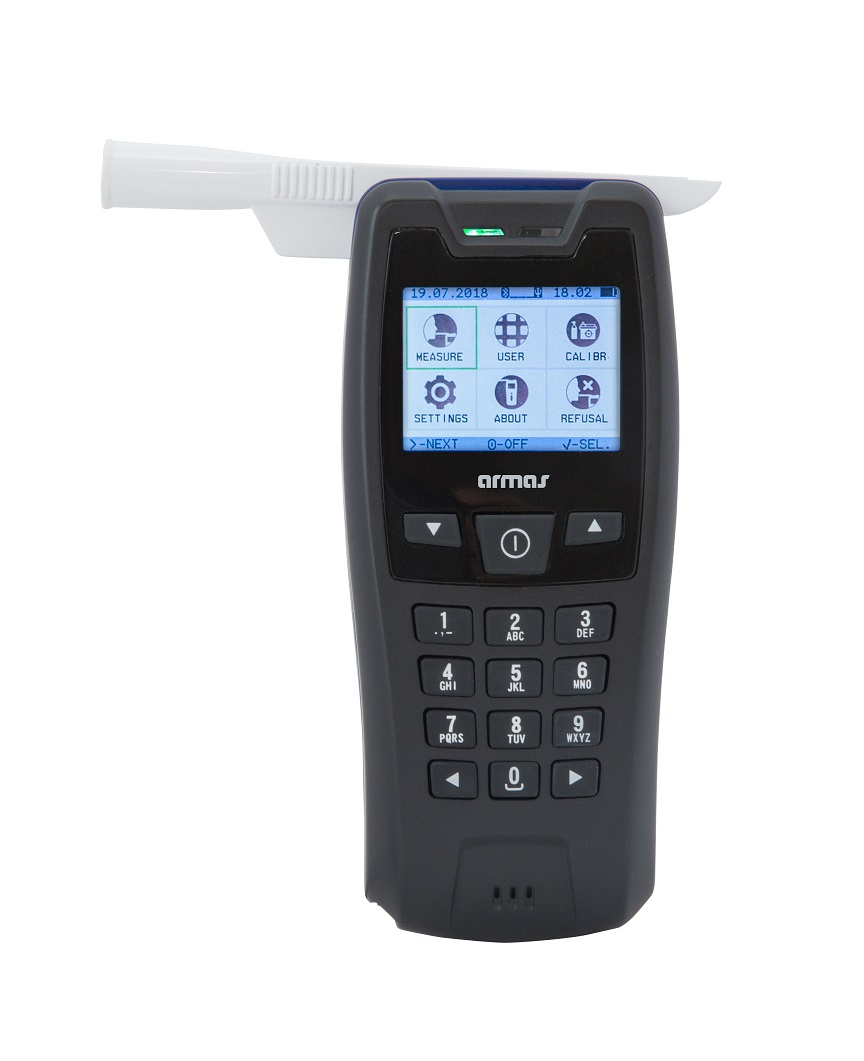 Breathalyzer NAM 19 from Armas ELEKTRONIK - Modell 2020-Healthcare   medizinische Therapie- und Messgeräte für zuhause online kaufen bei  Trendmedic