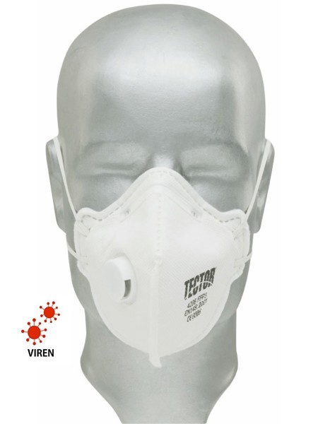 Bild von Mundschutz-Atemschutzmaske (12er) - Atemschutz Partikelmaske FFP3