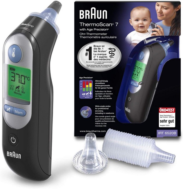 Ear Thermometer - Braun - Thermoscan 7 with Age Precision