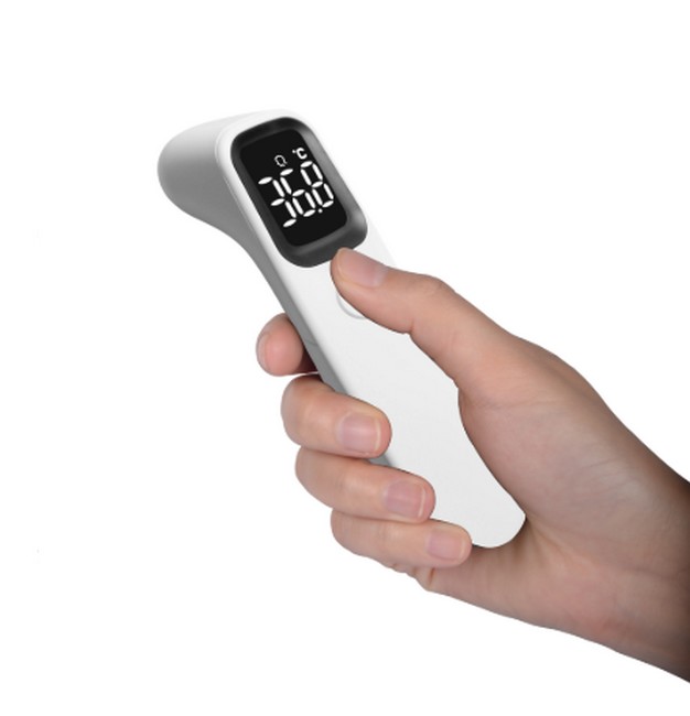 Kontaktloses Stirn-Thermometer mit LCD Display - Infrarot Fieberthermometer  - mit großem LCD Display - Modell R1D1-Healthcare | medizinische Therapie-  und Messgeräte für zuhause online kaufen bei Trendmedic