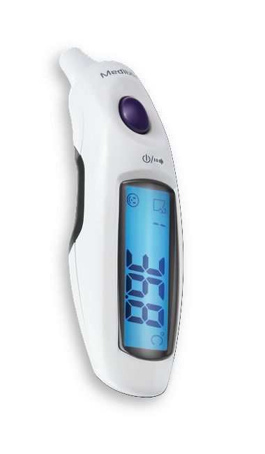 Picture of Mediblink  M300 in-ear infrared clinical thermometer - with large LCD display