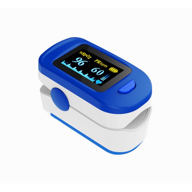 OLED Pulsmesser Oximeter Oxymeter Finger Messgerät Sauerstoff Puls Blutdruck USB 