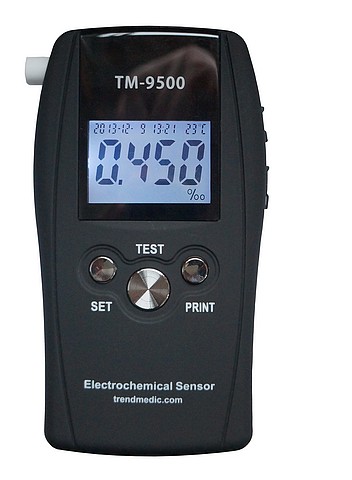 Alkoholtester TM-9500 Professional inkl. 25 Mundstücke-Healthcare  medizinische  Therapie- und Messgeräte für zuhause online kaufen bei Trendmedic