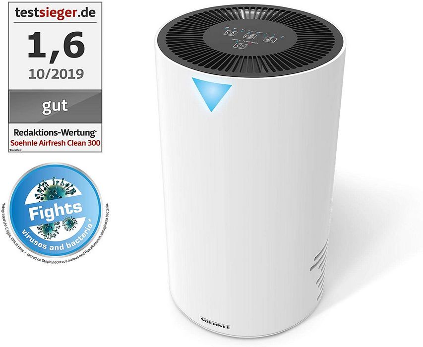 Bild von Luftreiniger AirFresh CLEAN 300 mit EPA-Filter und Ionisator