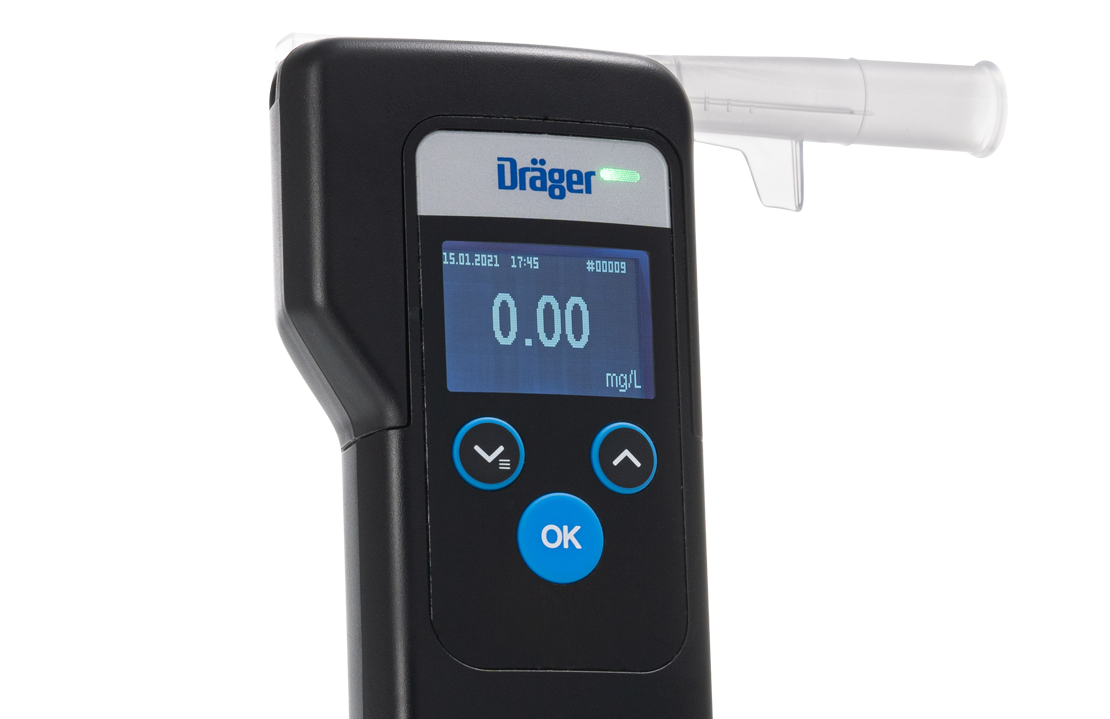 Breathalyzer / Alcohol screening device Dräger Alcotest® 6000 / Bluetooth  optional-Healthcare