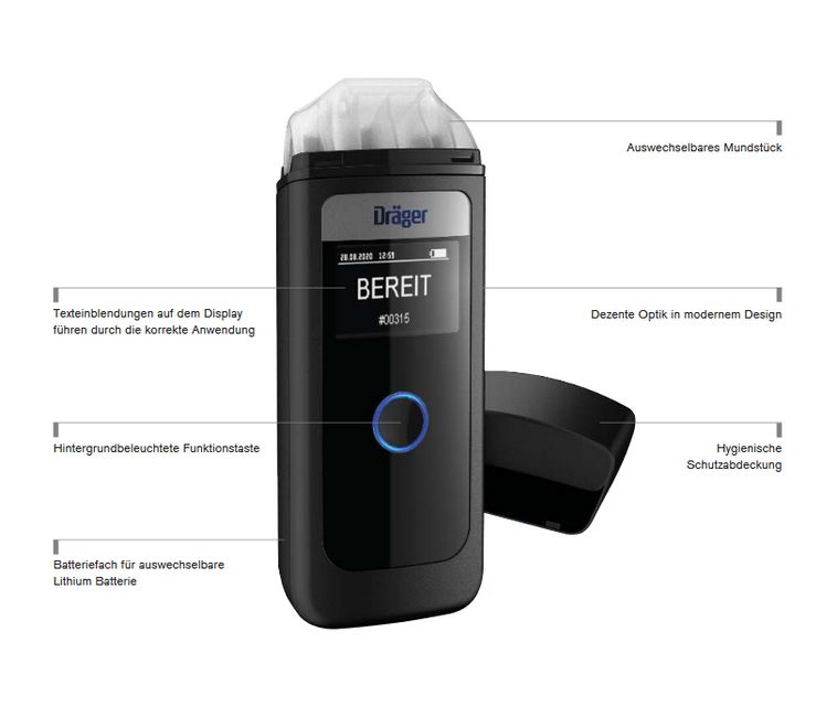 Alkoholtester Dräger Alcotest® 4000 -Healthcare