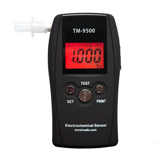 Alkoholtester TM-9500 Professional inkl. 25 Mundstücke-Healthcare   medizinische Therapie- und Messgeräte für zuhause online kaufen bei  Trendmedic