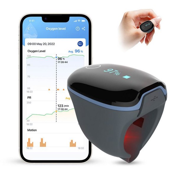 O2 Ring™ - Ring Oxygen Monitor for continuous monitoring of oxygen ...