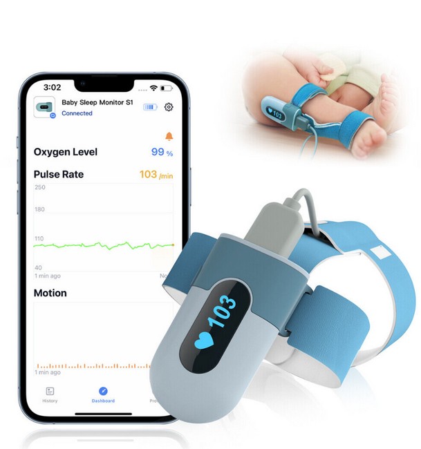 Bild von Baby O2 S1™ - Puls-Oximeter/Monitor für Babys/Kleinkinder