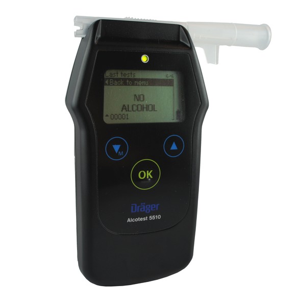 PuroTech Digitaler Alkoholtester - Alkoholmessgerät - Alkoholtester -  Atemalkoholtester - Alkoholtester - inklusive Mundstücke