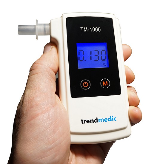 Alkoholtester TM-1000 inkl. 25 Zusatz-Mundstücke-Healthcare  medizinische  Therapie- und Messgeräte für zuhause online kaufen bei Trendmedic