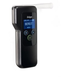 Picture of Breathalyzer / Alcohol screening device Dräger Alcotest® 5820 + 25 Mouthpieces