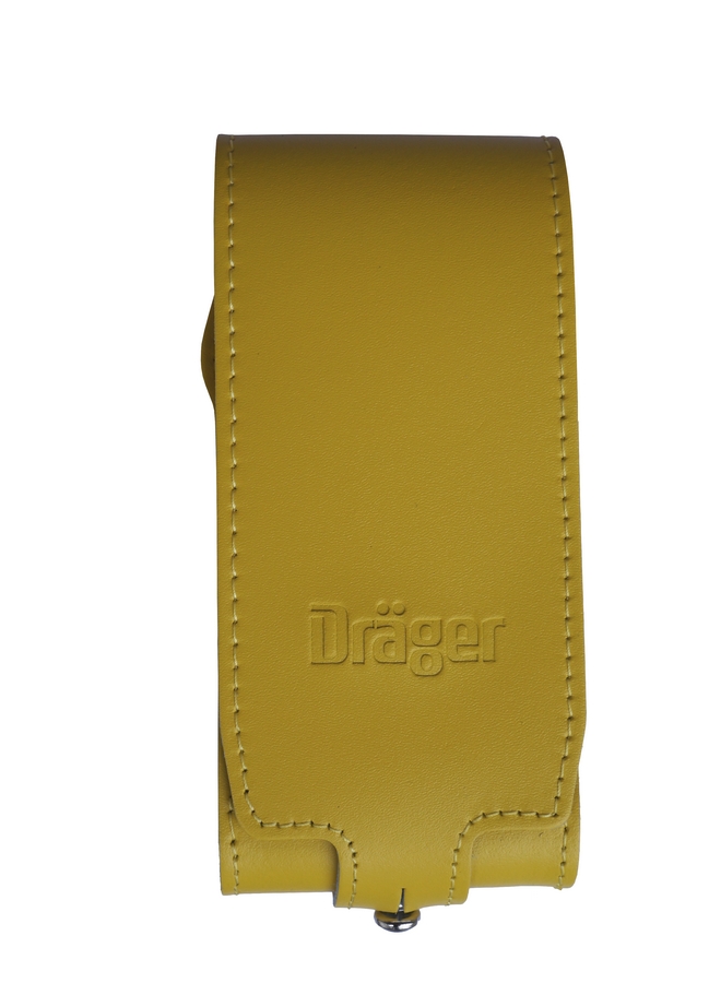 Bild von Dräger Ledertasche gelb für Dräger Alcotest® 3000/6510/68X0