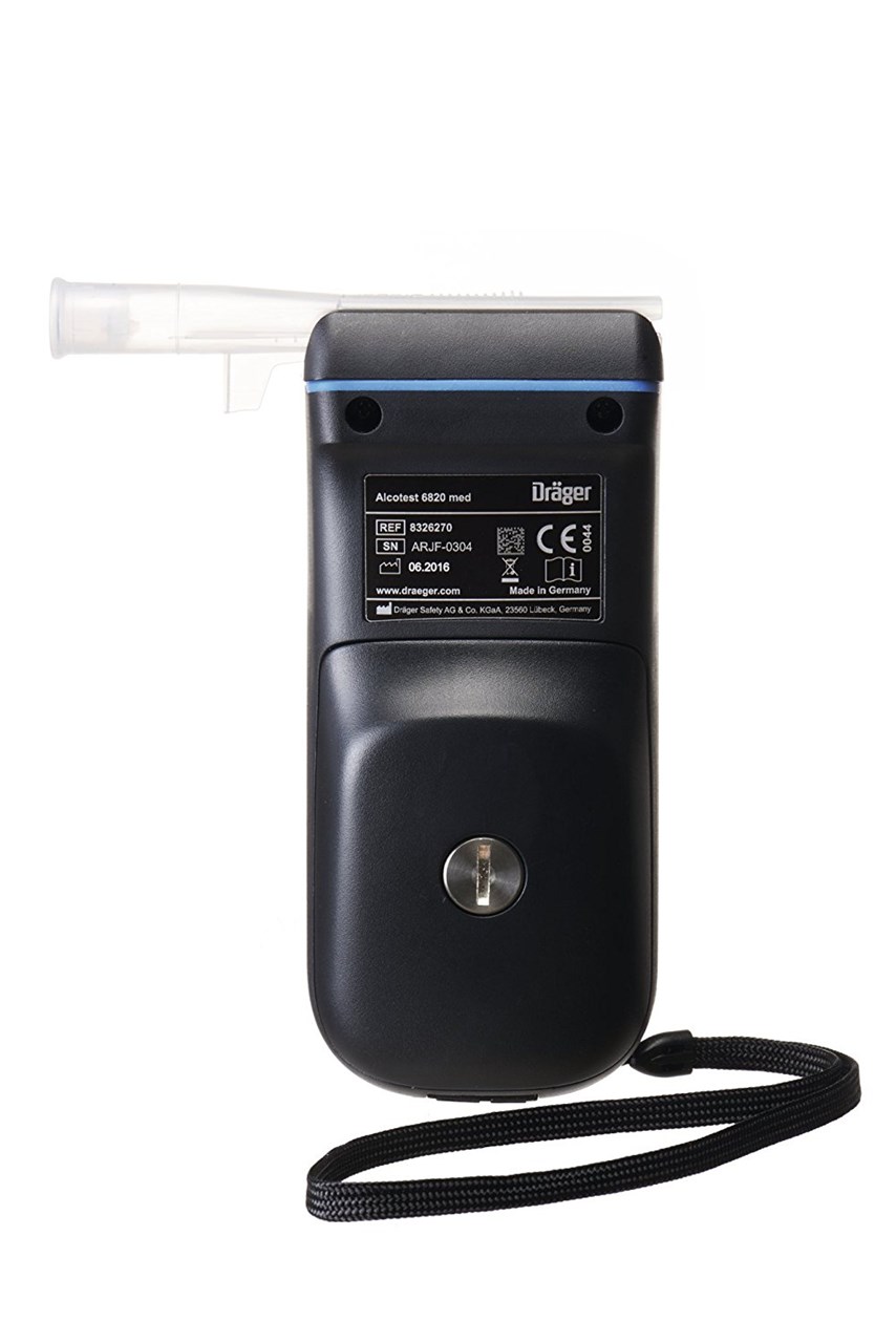 Dräger Alcotest 6820 med. - Quick and accurate breath alcohol analysis ...